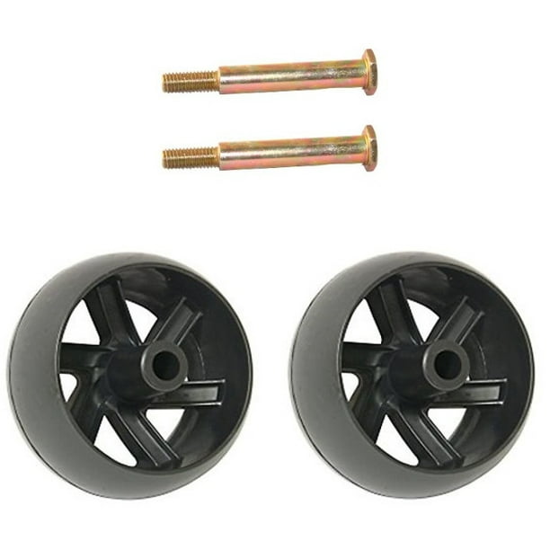 NEW CRAFTSMAN RIDING LAWN MOWER DECK WHEELS & BOLTS 2 PACK # 133957 & 193406